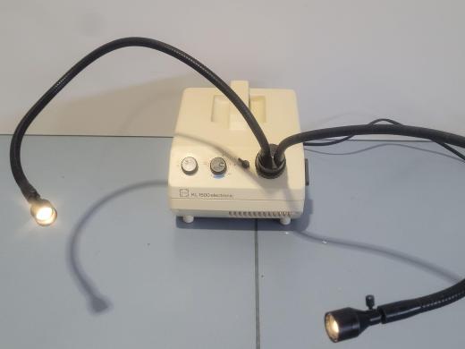 SCHOTT KL1500 Electronic Cold Light Source with Duplex Light Guide for Microscopy-cover