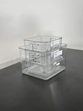 Pall Life Sciences Single-Use Mixing System Clear Bins for Contamination-Free Laboratory Mixing