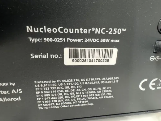 Chemometec NucleoCounter NC-250 Cell Counter