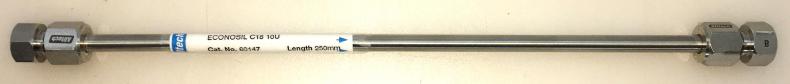 Alltech Econosil C18 HPLC Column, 25 cm × 4.6 mm, 10 µm particle size-cover