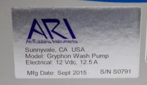 ARI Gryphon Wash Peristaltic Pump with MasterFlex L/S Head 07516-00, 2 of 7