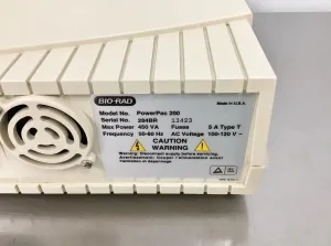Bio-Rad PowerPac 200 & 300 Programmable Electrophoresis Power Supplies, 7 of 7