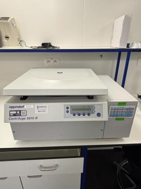Eppendorf 5810 R Refrigerated Benchtop Centrifuge for Laboratory Use-cover