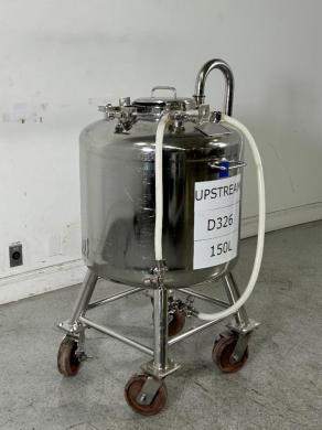 Alloy Products 150L Portable Stainless Steel Tank for Laboratory Fluid Handling-cover