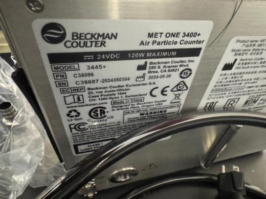 Beckman Coulter MET ONE 3400+ Air Particle Counter for Cleanroom and Environmental Monitoring-cover