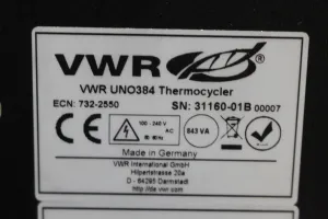 VWR UNO384 Thermocycler, 3 of 3