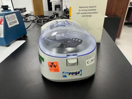 Benchmark myFuge Microcentrifuge with Transparent Lid and Multiple Voltage Support-cover