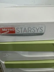 Metro Starsys SXRSMDSRG Medical Surgical Cart with Key-Locking Drawers and Antimicrobial Protection, 6 of 7