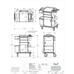 TrippNT Phlebotomy Pro Carts – Locking Mobile Medical Supply and Phlebotomy Storage Carts, 14 of 14
