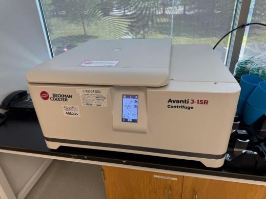 Beckman Coulter Avanti J-15R Refrigerated Benchtop Centrifuge with Temperature Control-cover