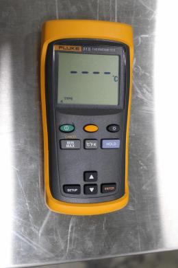 Fluke 51 II Handheld Digital Thermometer with J, K, T, E Thermocouple Support-cover