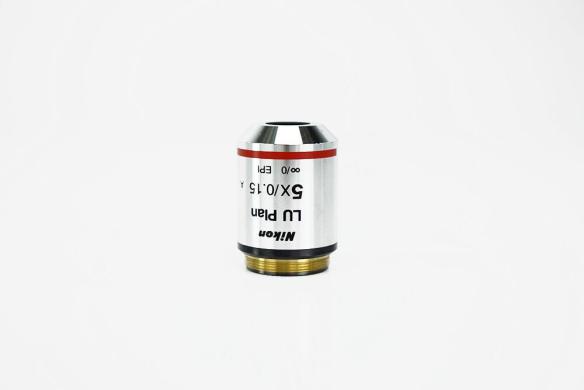 Nikon LU Plan 5x/0.15 A EPI ?/0 WD 23.5 Microscope Objective-cover