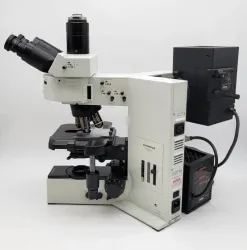 Olympus BX60 Fluorescence Microscope with Fluorite Objectives and Trinocular Head, 3 of 7