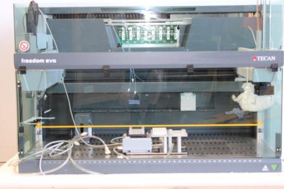 TECAN Freedom EVO-2 150 Base Liquid Handling Platform for Genomics & Drug Discovery-cover