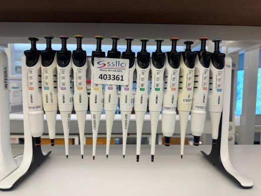 Integra Single Channel Adjustable Volume Micropipettes – Pack of 13-cover
