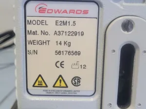 Edwards E2M1.5 Rotary Vane Vacuum Pump for Laboratory Applications, 5 of 8