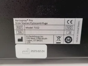 ELITechGroup Aerospray Pro Hematology Slide Stainer and Cytocentrifuge, 5 of 16