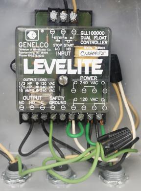 Levelite GLL100000 Dual Float Controller for Pump Activation-cover