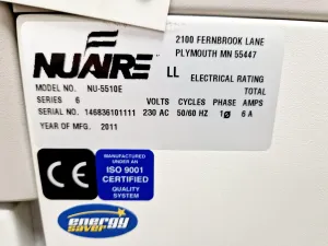 Nuaire NU-5510E Series 6 Lab Incubator, 3 of 16
