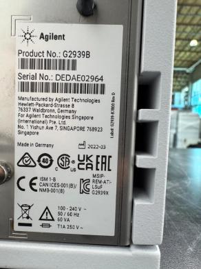 Agilent G2939B 2100 Bioanalyzer Automated Electrophoretic Analyzer for DNA, RNA, and Proteins-cover