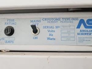 Anglia Scientific Cryotome Model 0600 Cryostat, 18 of 18