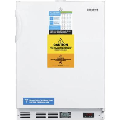 Accucold VLT650ADA 3.5 Cu.Ft. ADA Compliant Built-In Laboratory Freezer with Digital Controls-cover