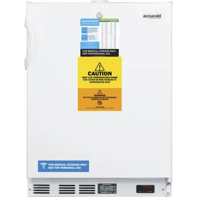 Accucold VLT650ADA 3.5 Cu.Ft. ADA Compliant Built-In Laboratory Freezer with Digital Controls