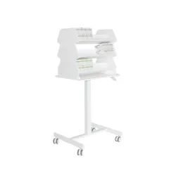 TrippNT 53944 Height Adjustable Double-Sided Medical Suture Stand Companion Cart, 3 of 9
