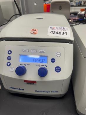 Eppendorf 5425 Benchtop Centrifuge with Fixed-Angle and Swing-Bucket Rotors-cover