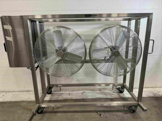 4295 Facility Dual Fan Testing Cart with Variable Speed up to 100 mph-cover