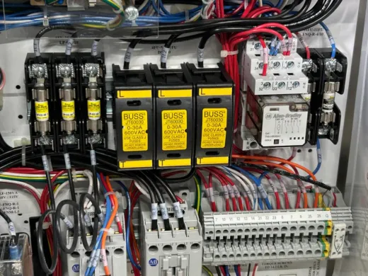 Mokon Circulating Water Temperature Control System with Stainless Steel Enclosure and Pressure Gauges