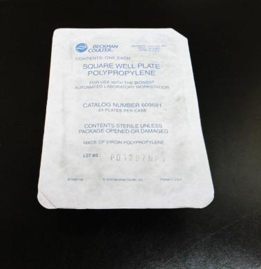 Beckman Coulter 267007 Deepwell Titer Plate Polypropylene Sterile Case-cover