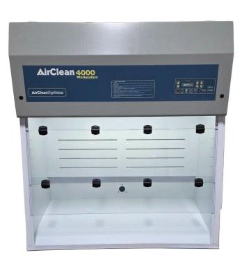 AirClean AC4000 Workstation Ductless Fume Hood with HEPA and Carbon Filtration-cover
