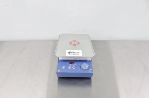 IKA MTS 2/4 Digital Microplate Shaker with 1100 RPM Orbital Mixing and 3mm Orbit