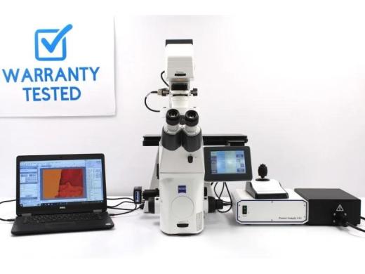 Zeiss AXIO Observer 7 Inverted LED Fluorescence Phase Contrast Motorized XY Microscope with New Filters-cover