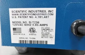 Scientific Industries Vortex Genie 2 Benchtop Vortex Mixer with Variable Speed and Timer, 9 of 10