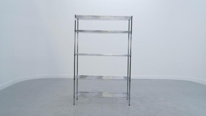 4-Foot Stationary Wire Shelving Unit-cover