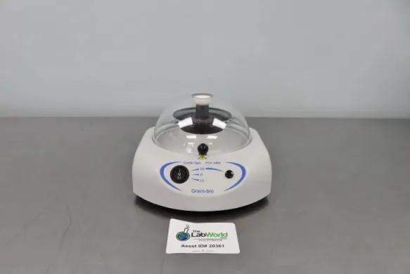 Grant Bio PCV-2400 Benchtop Mini Microcentrifuge with Integrated Tube Vortexer