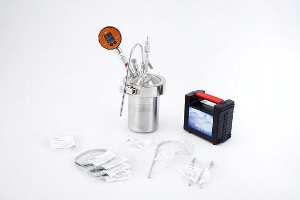 PARR 599HC 21 L High-Pressure Autoclave, 200 bar, with Pressure Gauge and Accessories (2021)