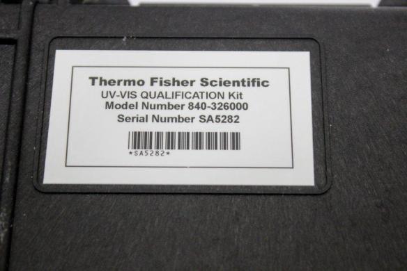 Thermo Scientific Model 840-326000 UV/Vis Spectrophotometer Qualification Kit – Refurbished-cover