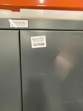 Capsacorp Double-Door Steel Flammable Storage Cabinet with Locking Handles