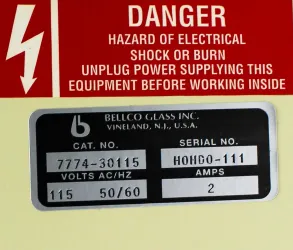 Bellco 7774-30115 High Torque Digital Overhead Stirrer for Aseptic Mixing, 8 of 12