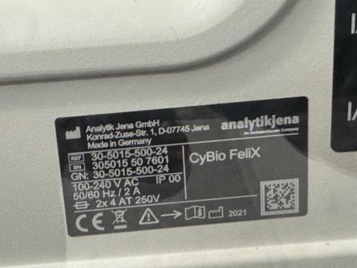 Analytik Jena CyBio FeliX UVP HEPA UV Enclosure for Automated Contamination Control-cover