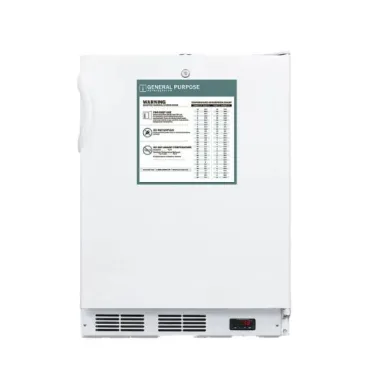 Accucold FF7LWBIADAGP 24" Wide Built-In ADA Compliant Laboratory Refrigerator