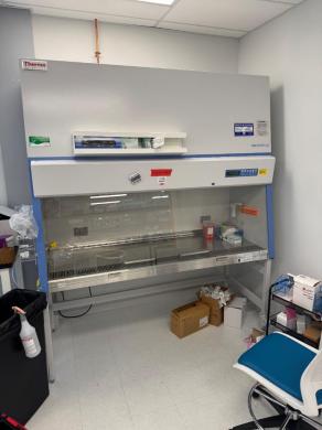 Thermo 1300 Series A2 6' Biosafety Cabinet Model 300476984 with HEPA Filtration-cover