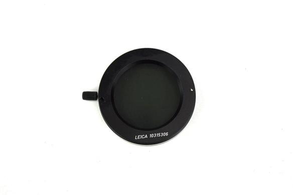 Leica 10315306 Rotating Polarization Microscope Analyzer, 360° Rotation, 58 mm-cover