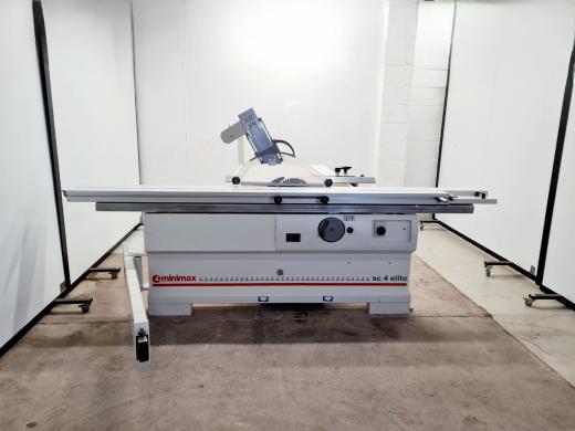 SCM Minimax SC 4 Elite Sliding Table Panel Saw for Precision Woodworking-cover
