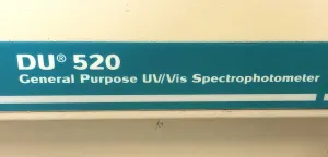 Beckman DU-520 UV-Visible Spectrophotometer with 190-1100 nm Wavelength Range, 4 of 14
