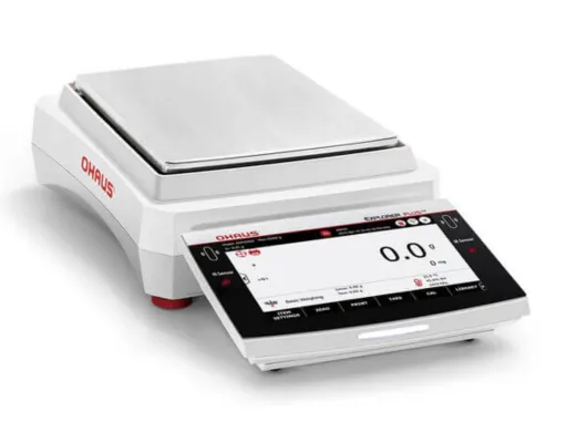 Ohaus Explorer EXP8201 Precision Balance with 7" Touchscreen and 8200 g Capacity