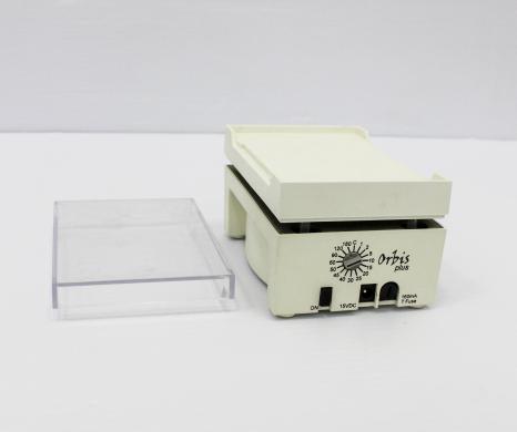 Mikura Orbis Plus Microplate Shaker, Model 1.175, 950-1300 RPM, 10-40°C-cover